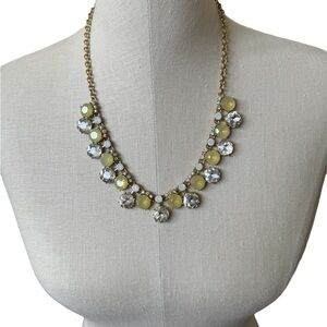 J. Crew Gold and Silver Statement Necklace